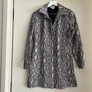 Vintage Renee Lauren Snake Print Jacket
